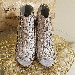 Women's Silver Heels